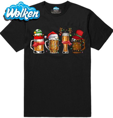 Obrázek produktu Pánské tričko Vánoční Půllitry