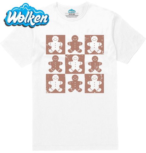 Obrázek produktu Pánské tričko Vánoční Perníčky Gingerbread man
