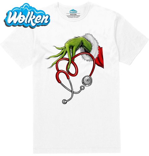 Obrázek produktu Pánské tričko Grinchův Stetoskop