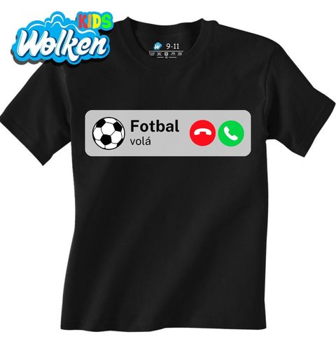 Obrázek produktu Dětské tričko Fotbal Volá Příchozí Hovor