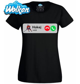 Dámské tričko Hokej Volá Příchozí Hovor.jpg
