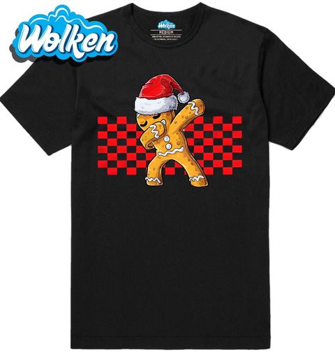 Obrázek produktu Pánské tričko Dabující Perníček Dabbing Gingerbread Man
