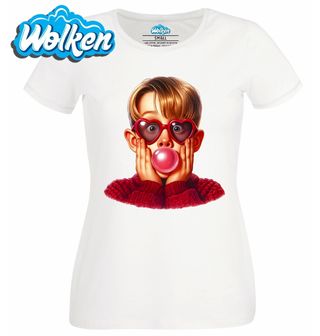 Dámské tričko  Kevin se Žvýkačkou Sám Doma.jpg