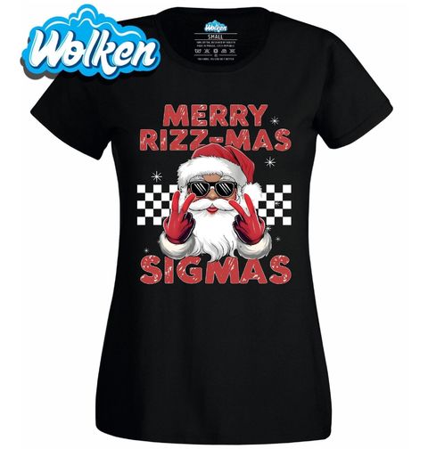 Obrázek produktu Dámské tričko Sigma Vánoce Merry Rizz-Mas Sigmas