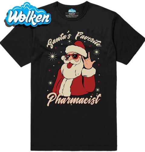Obrázek produktu Pánské tričko Santův Nejoblíbenější Lékárník