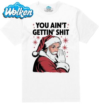 Pánské tričko  Sarkastický Santa Nedostaneš vůbec nic.jpg