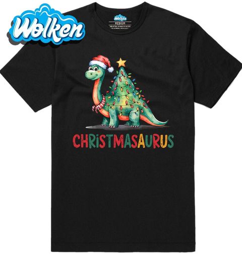 Obrázek produktu Pánské tričko Vánoční Dinosaurus Christmasaurus