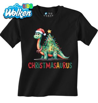 Dětské tričko Vánoční Dinosaurus Christmasaurus.jpg