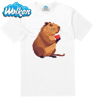 Pánské tričko  Kapybara se Srdem.jpg