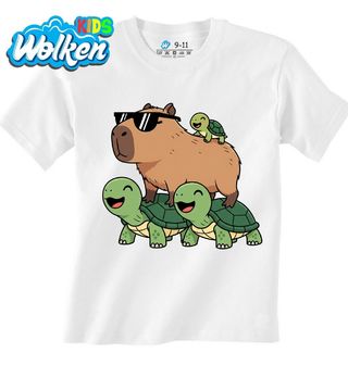 Dětské tričko Želví Taxi pro Kapybaru.jpg