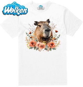 Pánské tričko  Kapybara a Vlčí mák.jpg