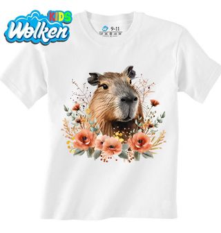 Dětské tričko Kapybara a Vlčí mák.jpg