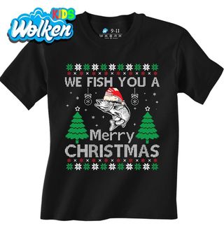 Dětské tričko Vánoční Rybaření.jpg