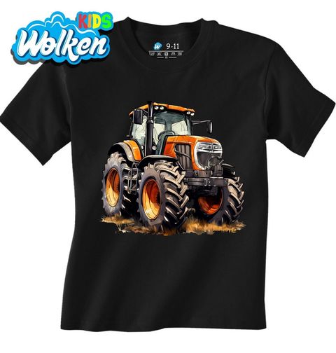 Obrázek produktu Dětské tričko Oranžový Traktor