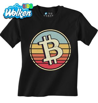 Dětské tričko Retro Mince Bitcoin.jpg