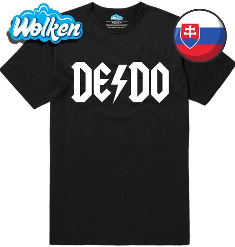 Obrázek produktu Pánské tričko Slovenský Rockový děda ACDC