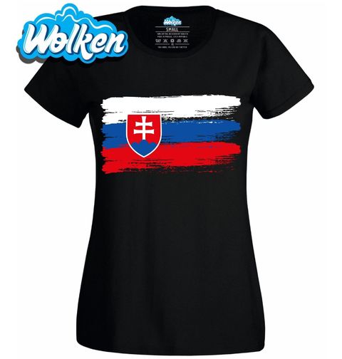 Obrázek produktu Dámské tričko Vlajka Slovenska