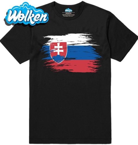 Obrázek produktu Pánské tričko Slovenská Vlajka se Státním znakem