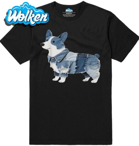 Obrázek produktu Pánské tričko Džínový Corgi