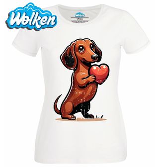 Dámské tričko  Srdce Jezevčíka.jpg