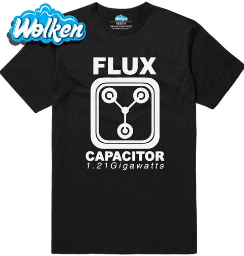 Obrázek produktu Pánské tričko Stroj času Flux Capacitor 1.21 Gigawatts