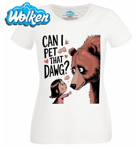 Obrázek produktu Dámské tričko Můžu si pohladit toho psa?