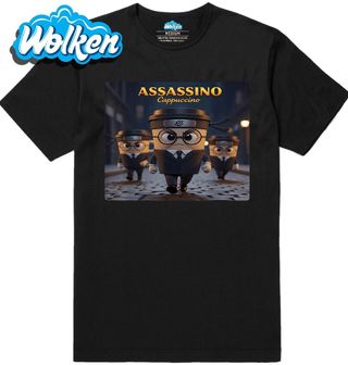 Pánské tričko Ninjové Cappuccino assassíni.jpg
