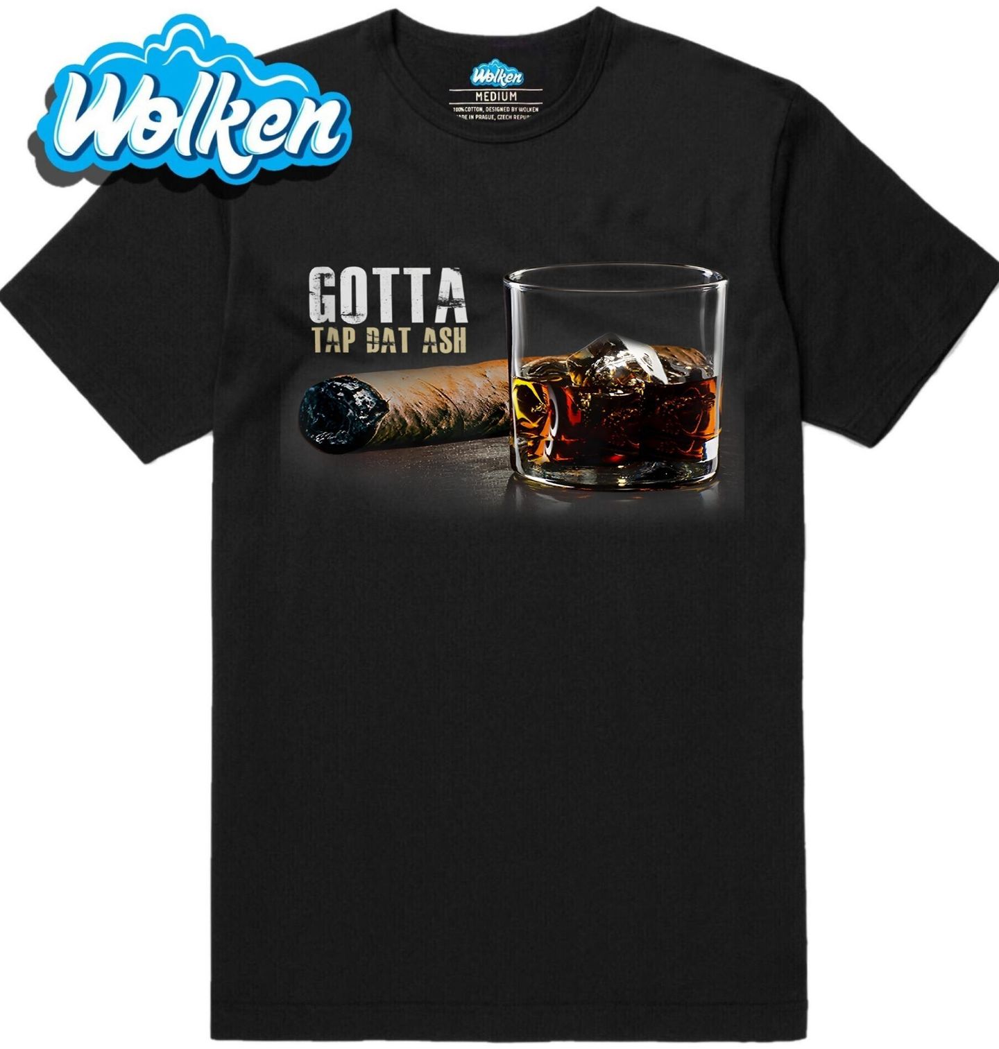 Pánské tričko Doutník a Whiskey.jpg