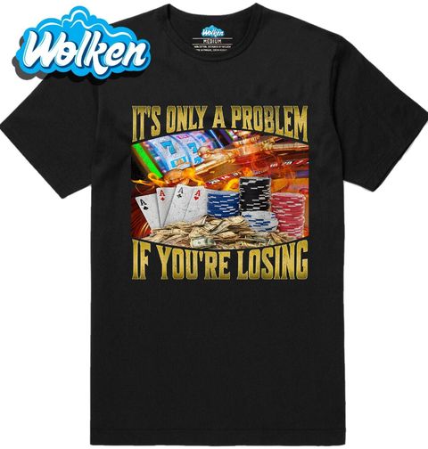 Obrázek produktu Pánské tričko Je to problém jen když prohráváš