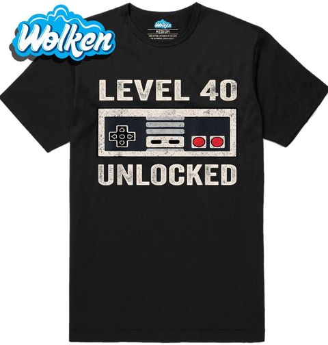 Obrázek produktu Pánské tričko Gamer 40. Kulatiny