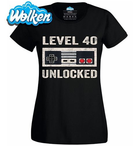 Obrázek produktu Dámské tričko Gamer 40. Kulatiny