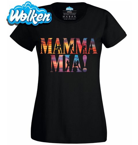 Obrázek produktu Dámské tričko Mamma Mia! Retro Léto 70s
