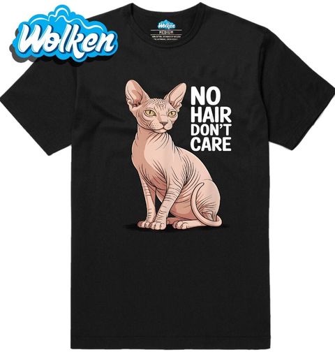Obrázek produktu Pánské tričko Bezsrstá Kočka Sphynx
