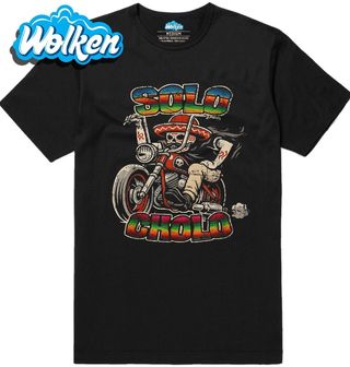 Pánské tričko Mexický Motorkář Solo Cholo.jpg