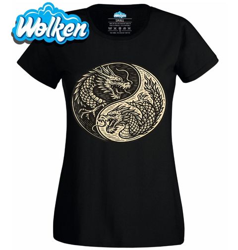 Obrázek produktu Dámské tričko Jin a Jang Drak Yin Yang Dragon