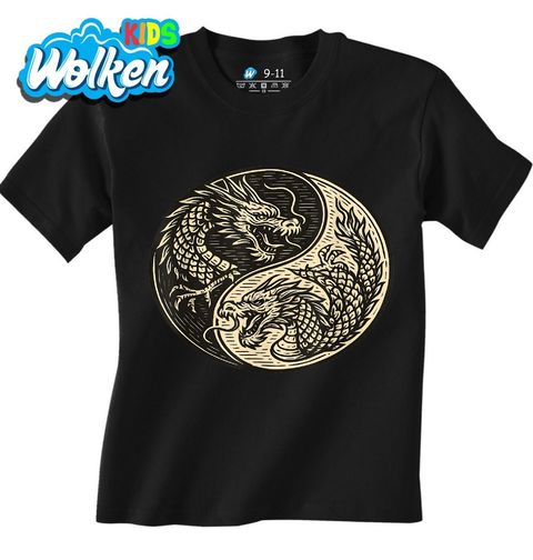 Obrázek produktu Dětské tričko Jin a Jang Drak Yin Yang Dragon