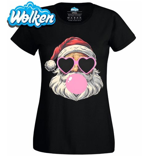 Obrázek produktu Dámské tričko Santa Claus se Žvýkačkou