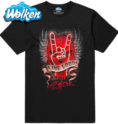 Obrázek produktu Pánské tričko Žij nahlas! LIVE LOUD