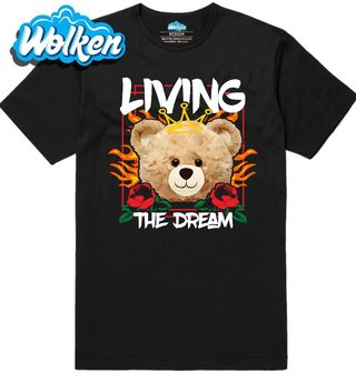 Pánské tričko Medvídek v Plamenech.jpg