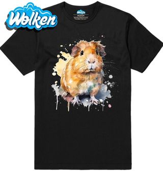 Pánské tričko Morče Guinea pig.jpg