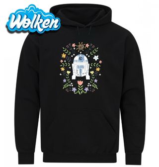 Mikina R2D2 mezi květinami Star Wars.jpg