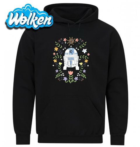 Obrázek produktu Pánská mikina R2D2 mezi květinami Star Wars