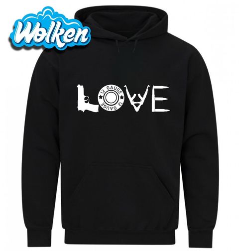 Obrázek produktu Pánská mikina Ozbrojená láska LOVE