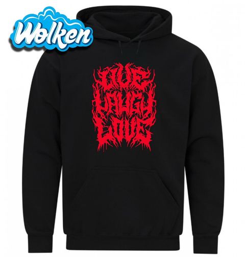 Obrázek produktu Pánská mikina Black Metal Live Laugh Love