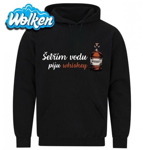 Obrázek produktu Pánská mikina Šetřím vodu piju whiskey