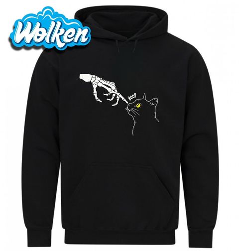 Obrázek produktu Pánská mikina Kočka a Kostlivec Spooky Boop