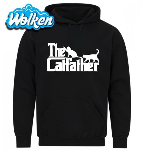 Obrázek produktu Pánská mikina The Catfather Kočičí Kmotr