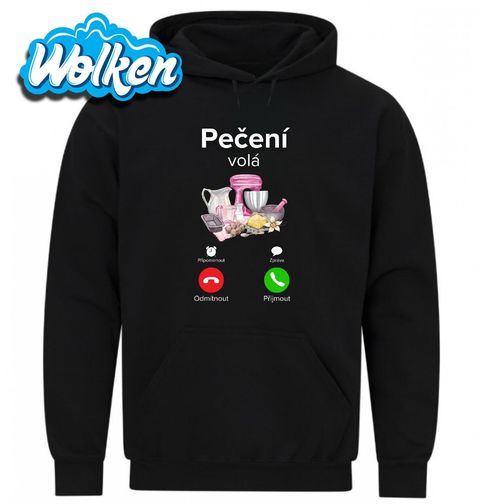 Obrázek produktu Pánská mikina Pečení volá Phone Call