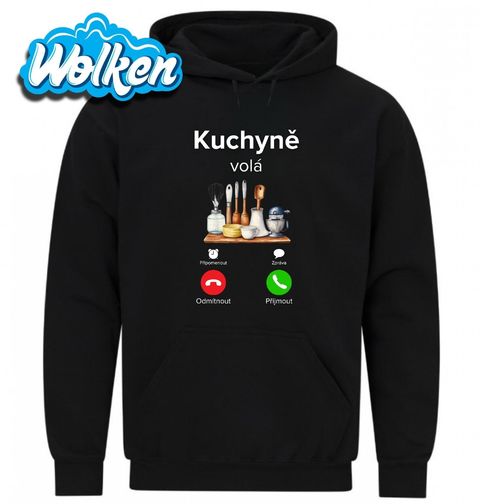 Obrázek produktu Pánská mikina Kuchyně volá Phone Call
