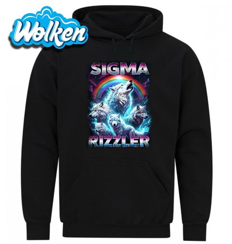 Obrázek produktu Pánská mikina Vlčí Sigma Rizzler